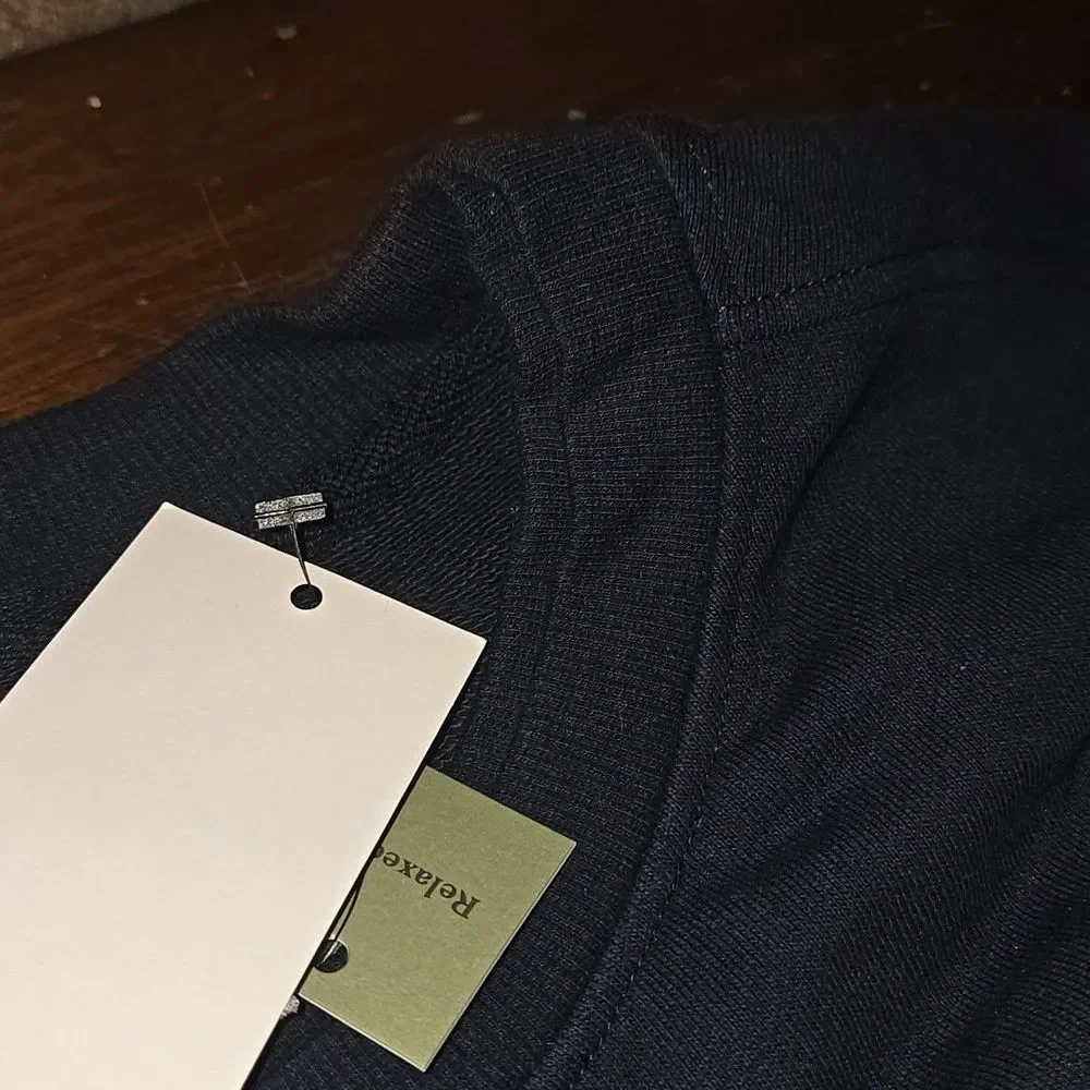 Goodfellow & Co Dark Blue Crewneck Sweatshirt Mens Small Oversized Unisex